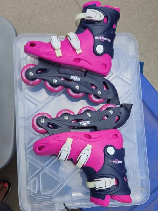 F Forward Other - SBS Roller Inline Skates - Pink & Navy Size 4